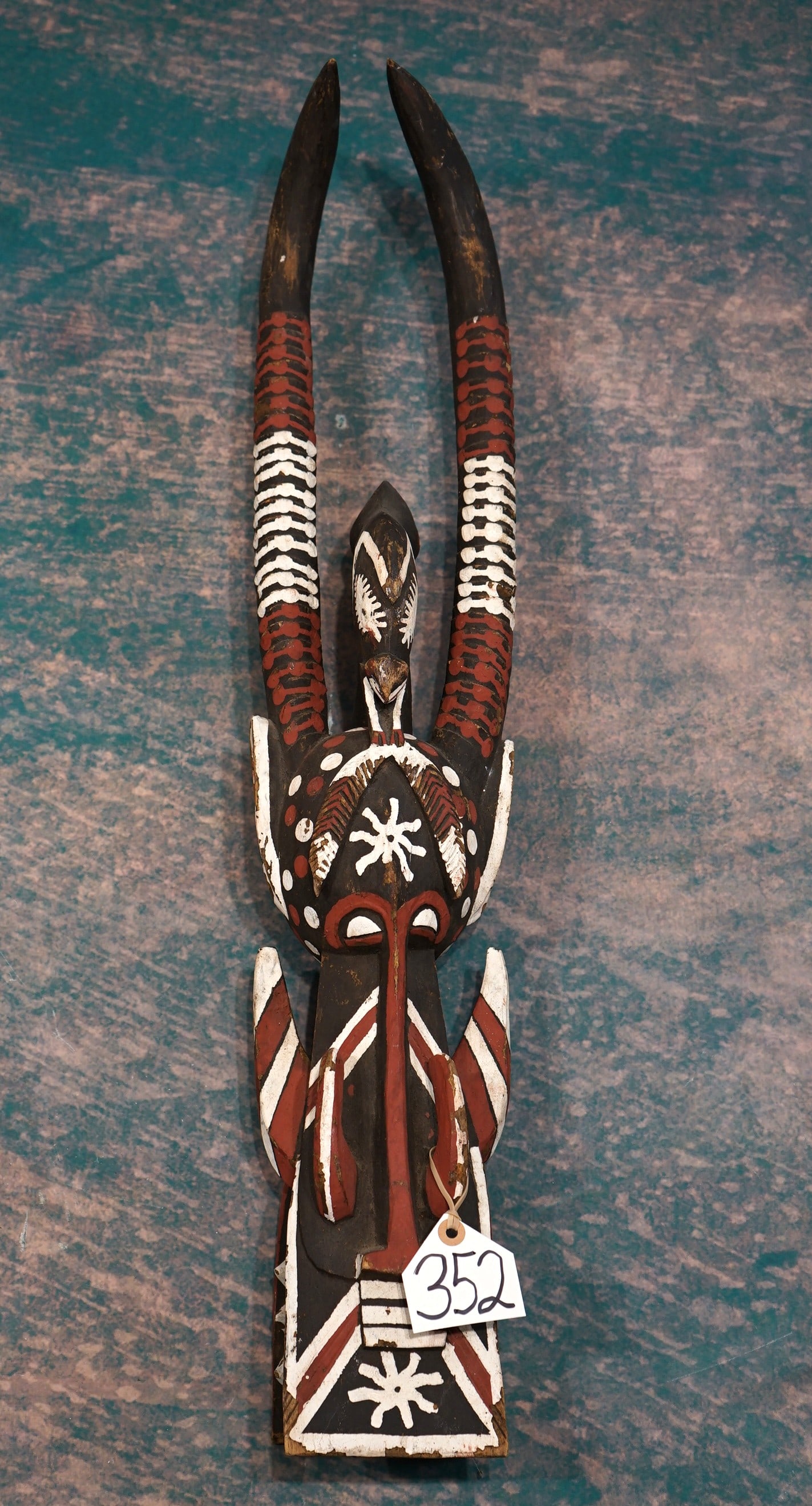 Antique African Wall Mask from Kenya (1 of 2)