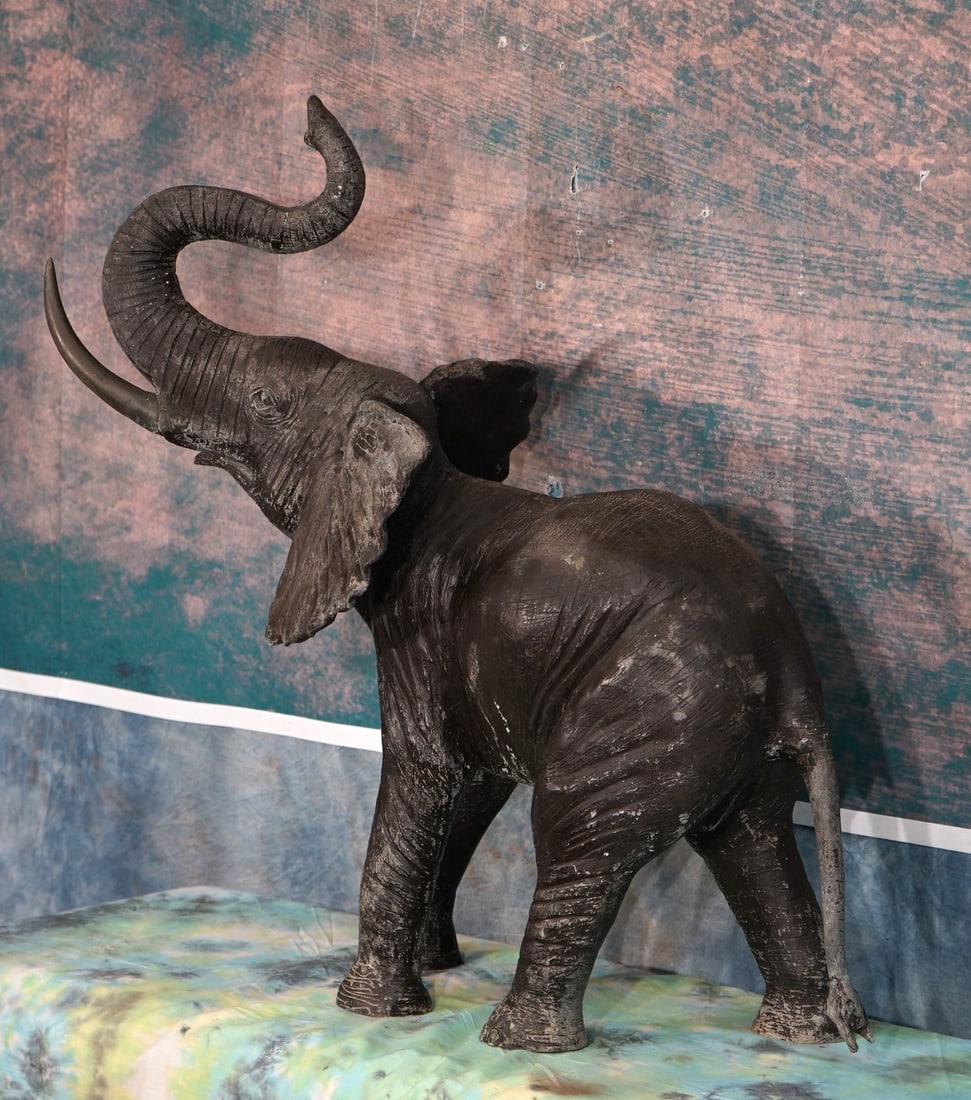 African Elephant Bronze - 3