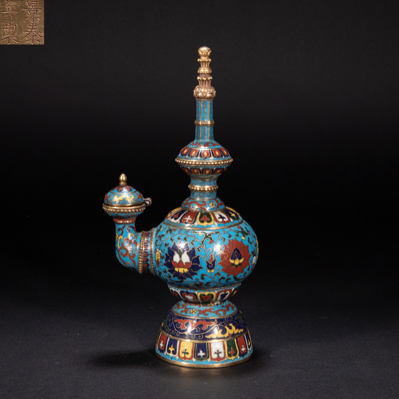 Cloisonne vase of Ming Dynasty (1 of 14)