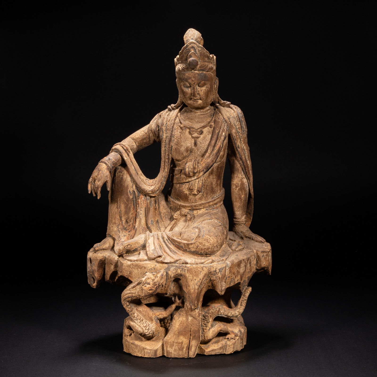 Before Ming Dynasty Nanmu Buddha (1 of 15)