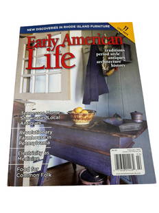Early American Life Magazine With Lanier Meaders Jugs: Early American Life Magazine With Lanier Meaders Jugs.
