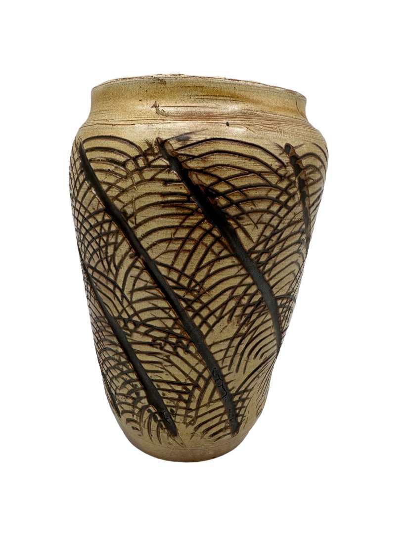 Unusual Pottery Vase (1 of 2)