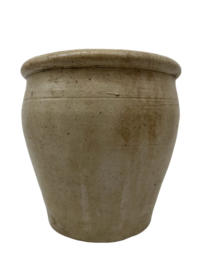 Unsigned Pottery Cream Riser (1 of 2)