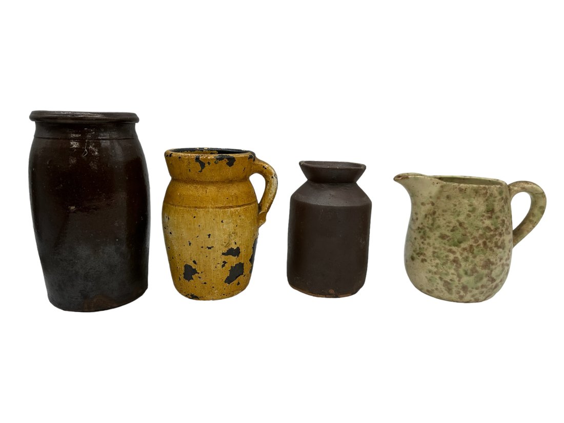 Lot of 4 Misc Pottery Pieces (1 of 1)