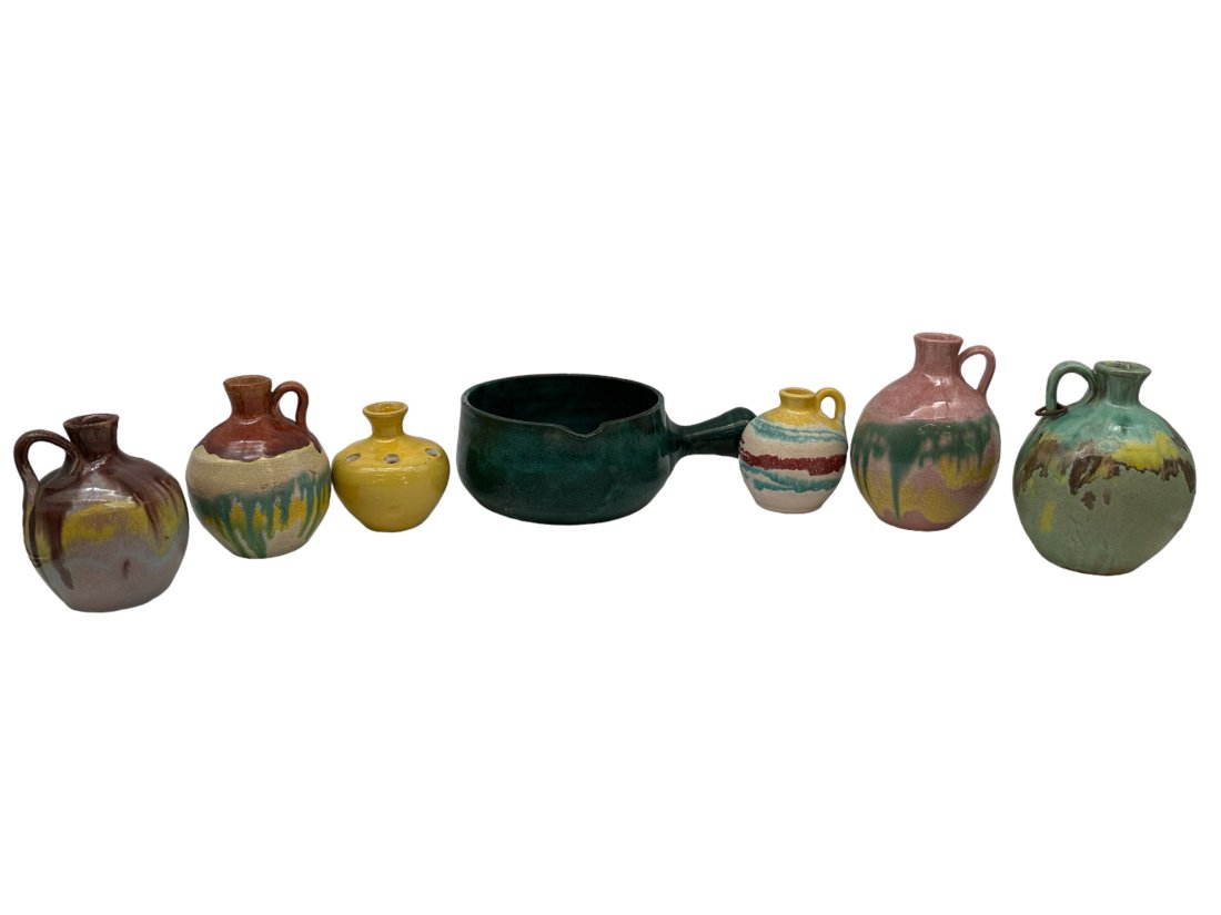 Lot of 7 Misc Pottery Pieces (1 of 1)