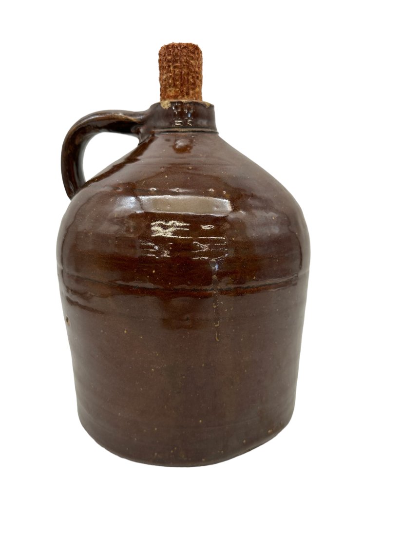 Brown Pottery Jug (1 of 3)
