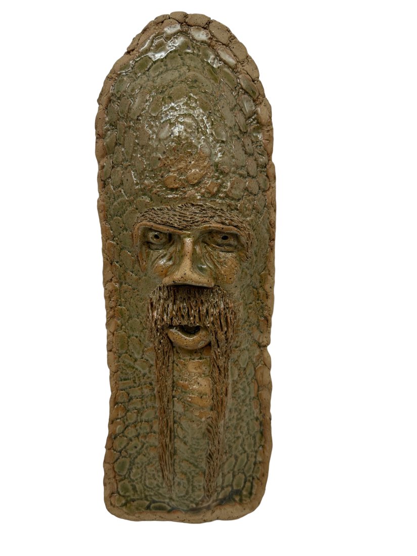 Roy Bamfield Face Wall Hanger ~ Murphy Pottery (1 of 3)