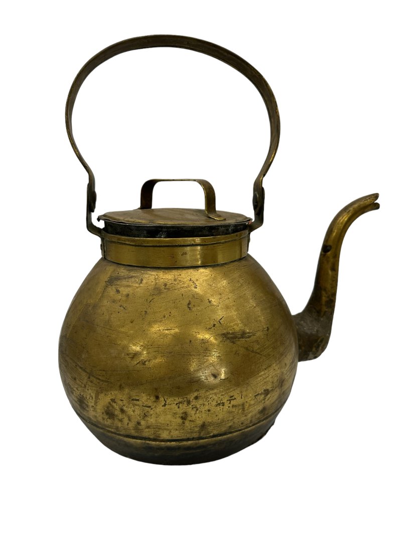 Very Large Antique Copper Kettle (1 of 5)