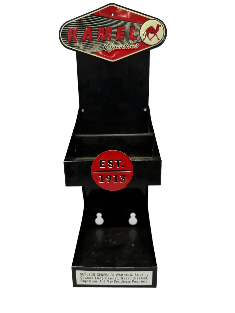 Kamel Cigarettes Metal Wall Counter Display (1 of 3)