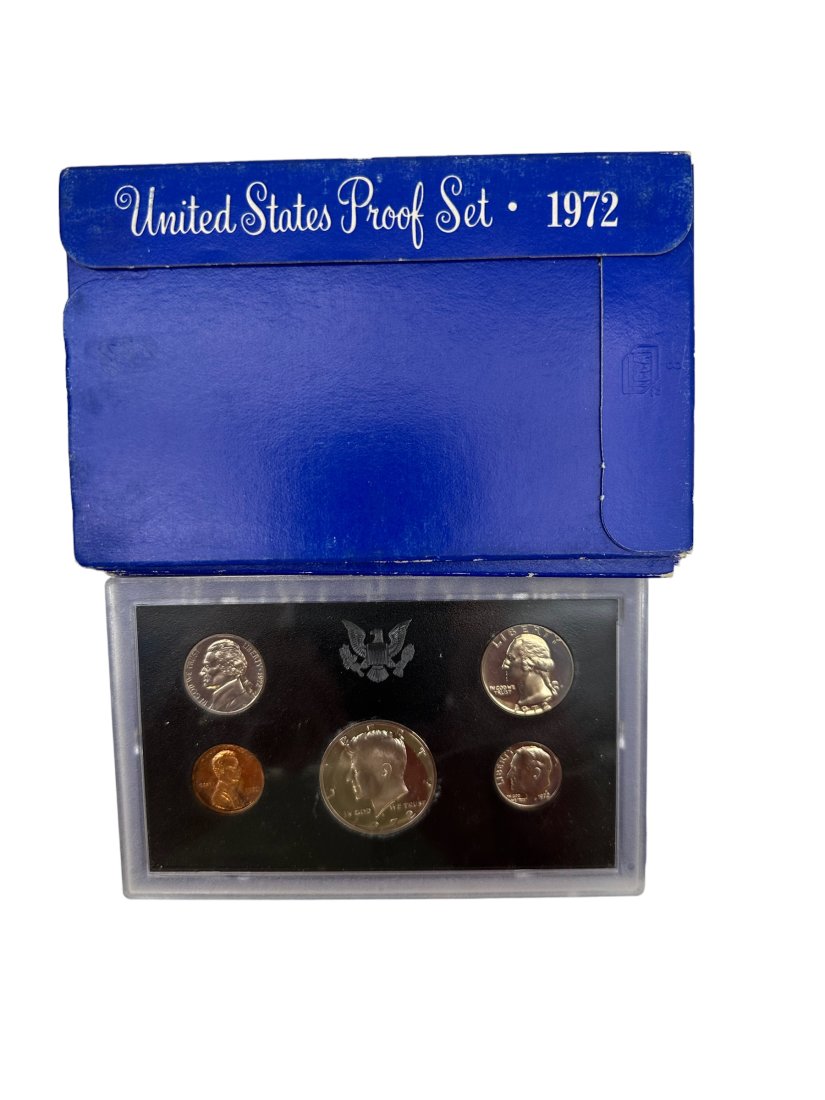 Lot of 5 1972 U.S. Proof Coin Sets (1 of 1)