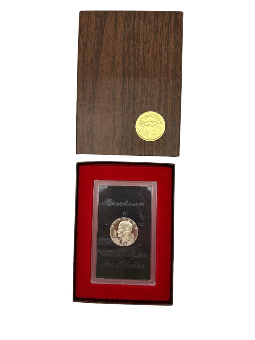 Eisenhower 1973 U.S. Proof Dollar Coin (1 of 1)