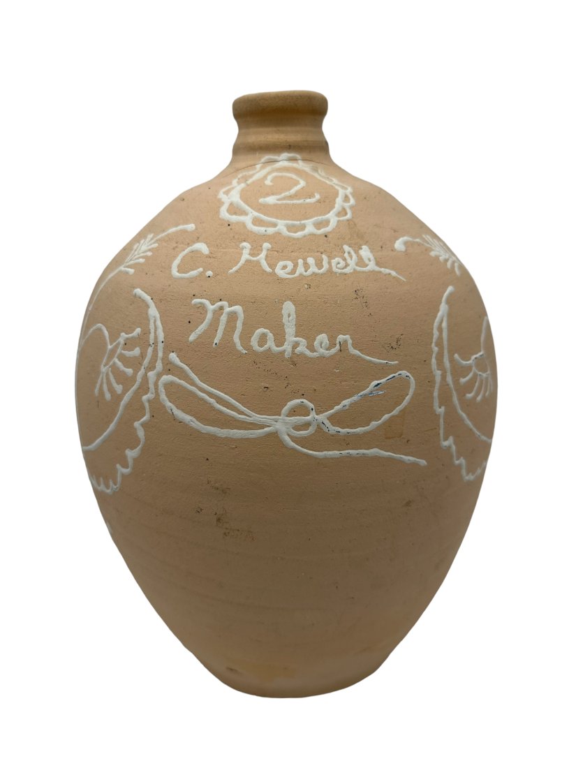 Large Chester Hewell Signed Pot (1 of 5)