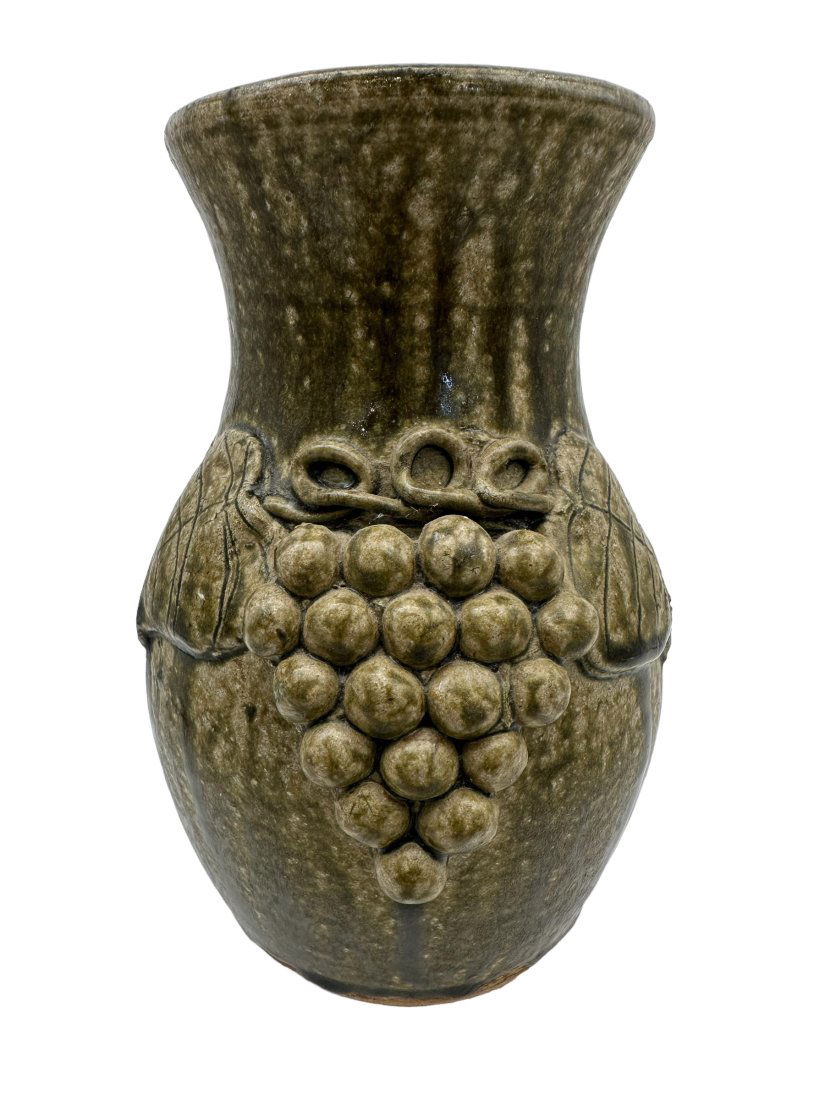 John Meaders Grape Decorated Vase (1 of 5)