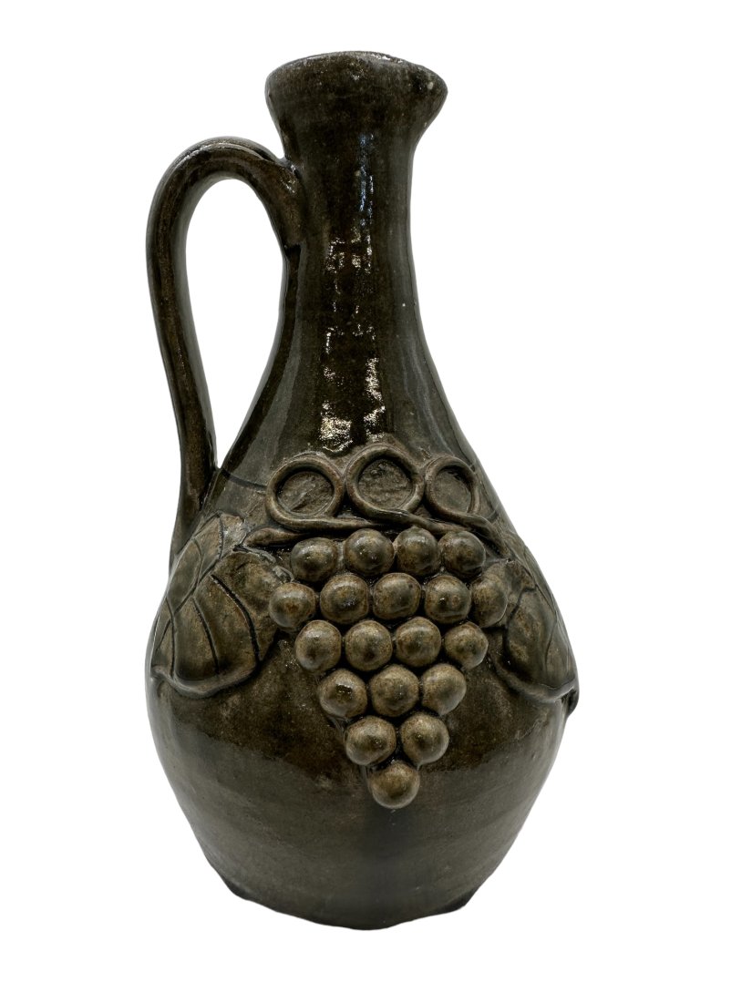 John Meaders Double Sided Grape Decorated Pitcher (1 of 5)