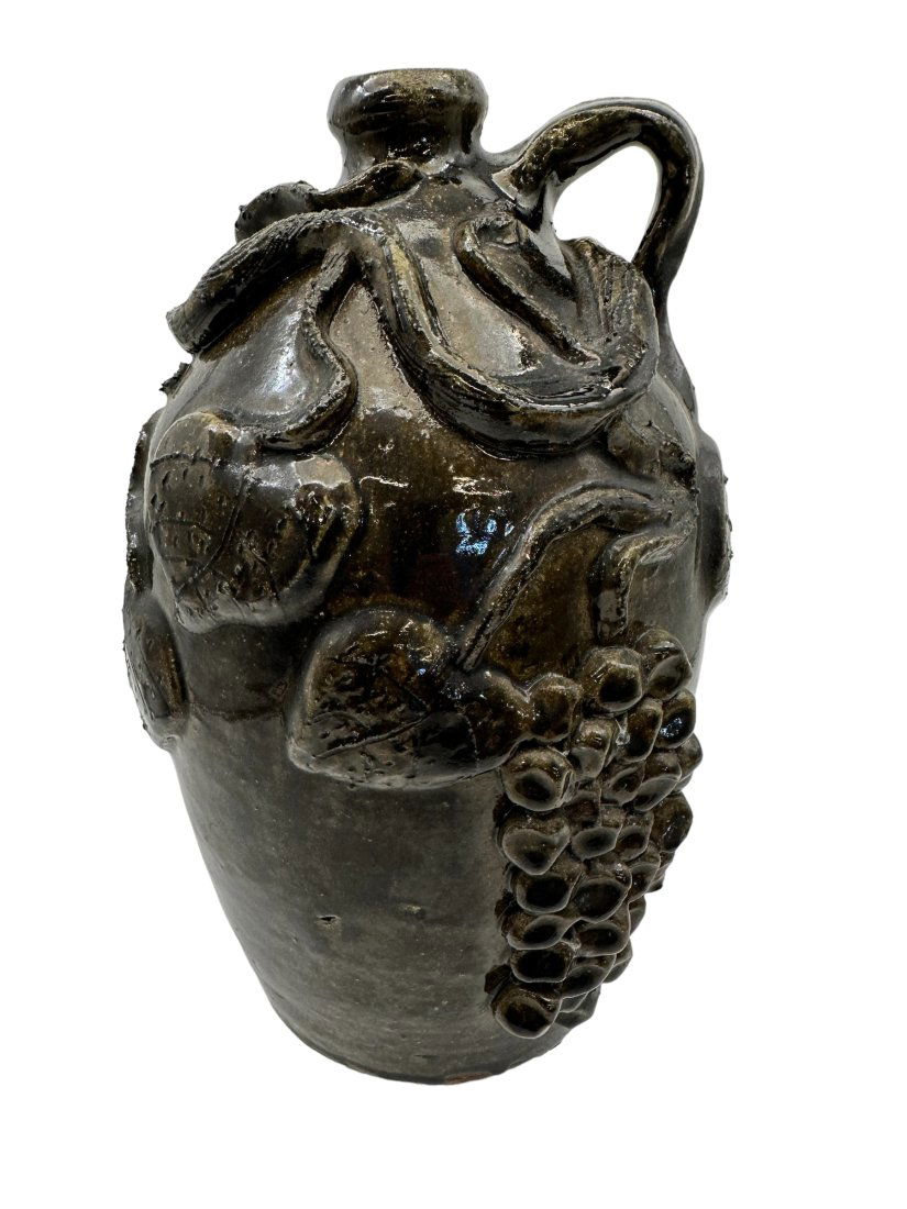 Grace Nell Hewell 1990 Grapes & Snakes Jug (1 of 5)