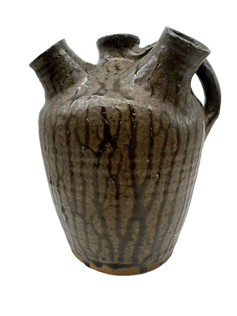 Cleater Meaders 1985 5 Spout Jug With Handle (1 of 4)