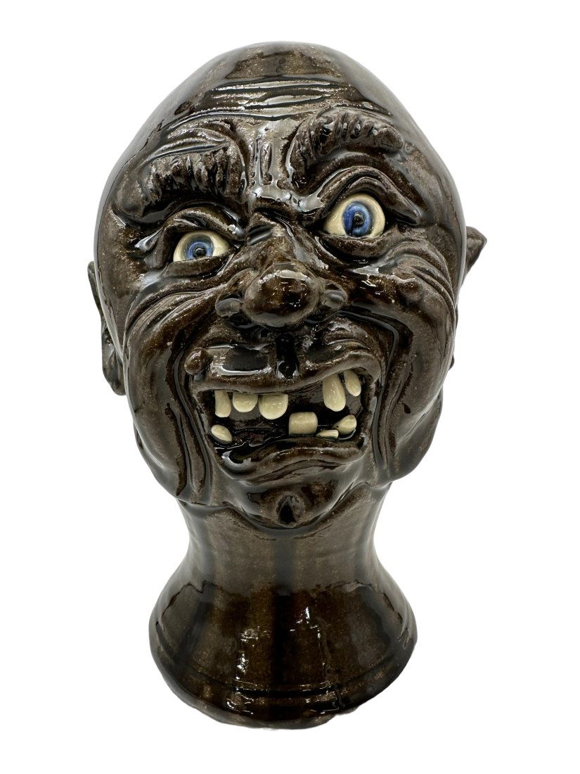 Dwayne Crocker Pottery Wig Stand 2019 (1 of 6)