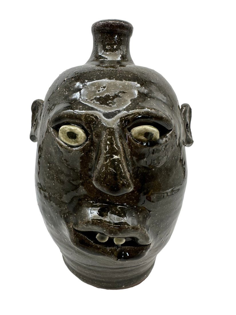 Anita Meaders Folk Pottery Face Jug (1 of 5)