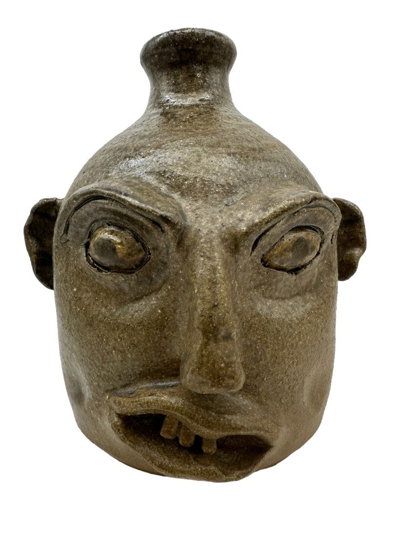 David Meaders Face Jug 1988 (1 of 5)