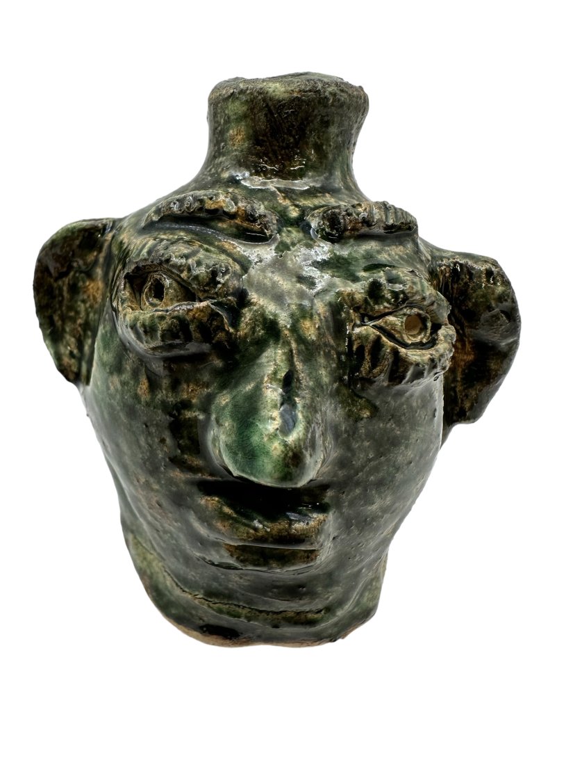 Stanley Ferguson Mini Folk Pottery Face Jug (1 of 3)