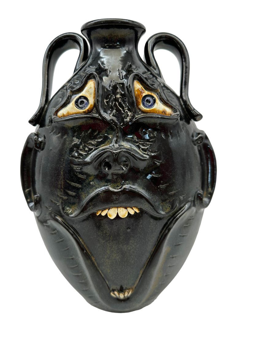 Roger Corn Face Jug Wall Hangar 2022 (1 of 2)