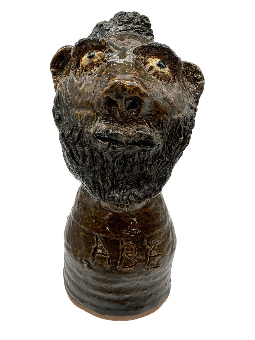 Marie Rogers ABE Folk Art Pottery Statue (1 of 5)