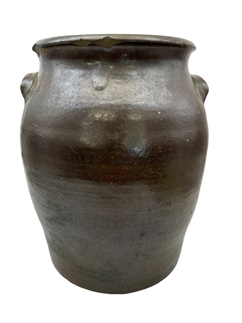 Albany Slip Glazed Large Southern 4 Gallon Crock (1 of 6)