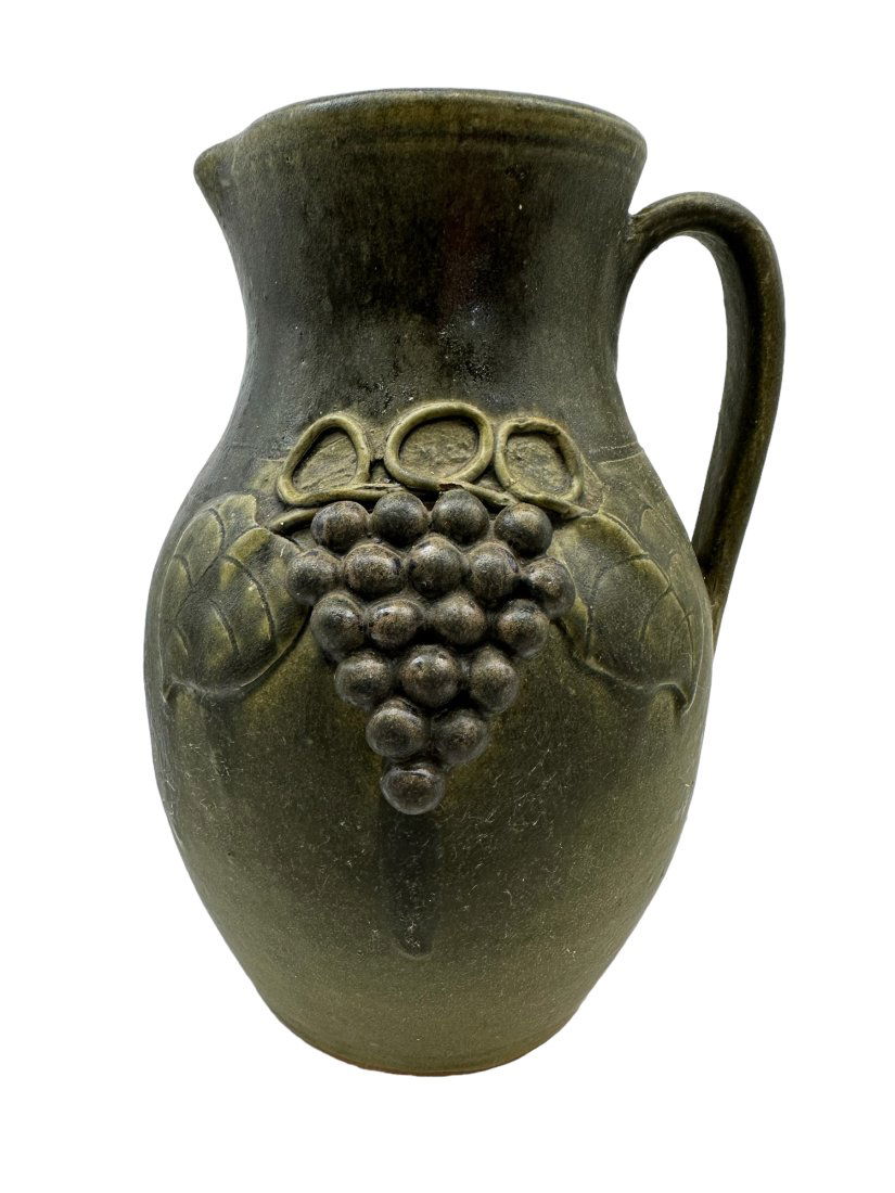 John Meaders Double Sided Grape Decorated Pitcher (1 of 5)