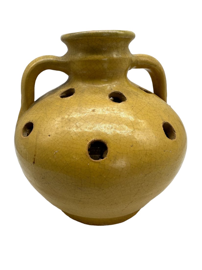 North Carolina Cole Pottery Flower Frog (1 of 3)