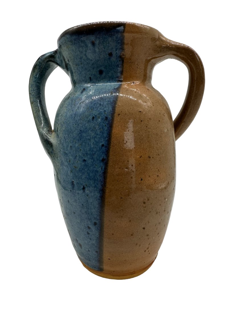 Henry Freeman Double Handled Pottery Vase 1993 (1 of 3)