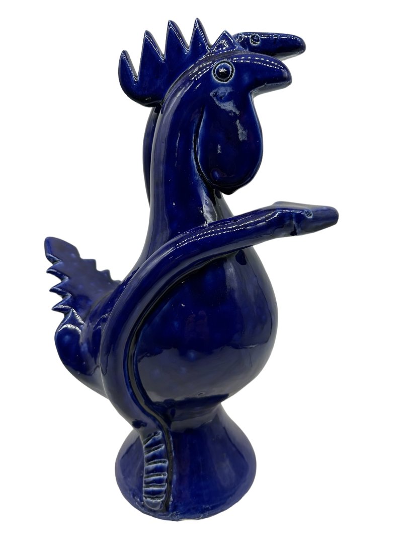 Edwin NUB Meaders Blue Rooster With Double Snake 9-16-06 (1 of 8)