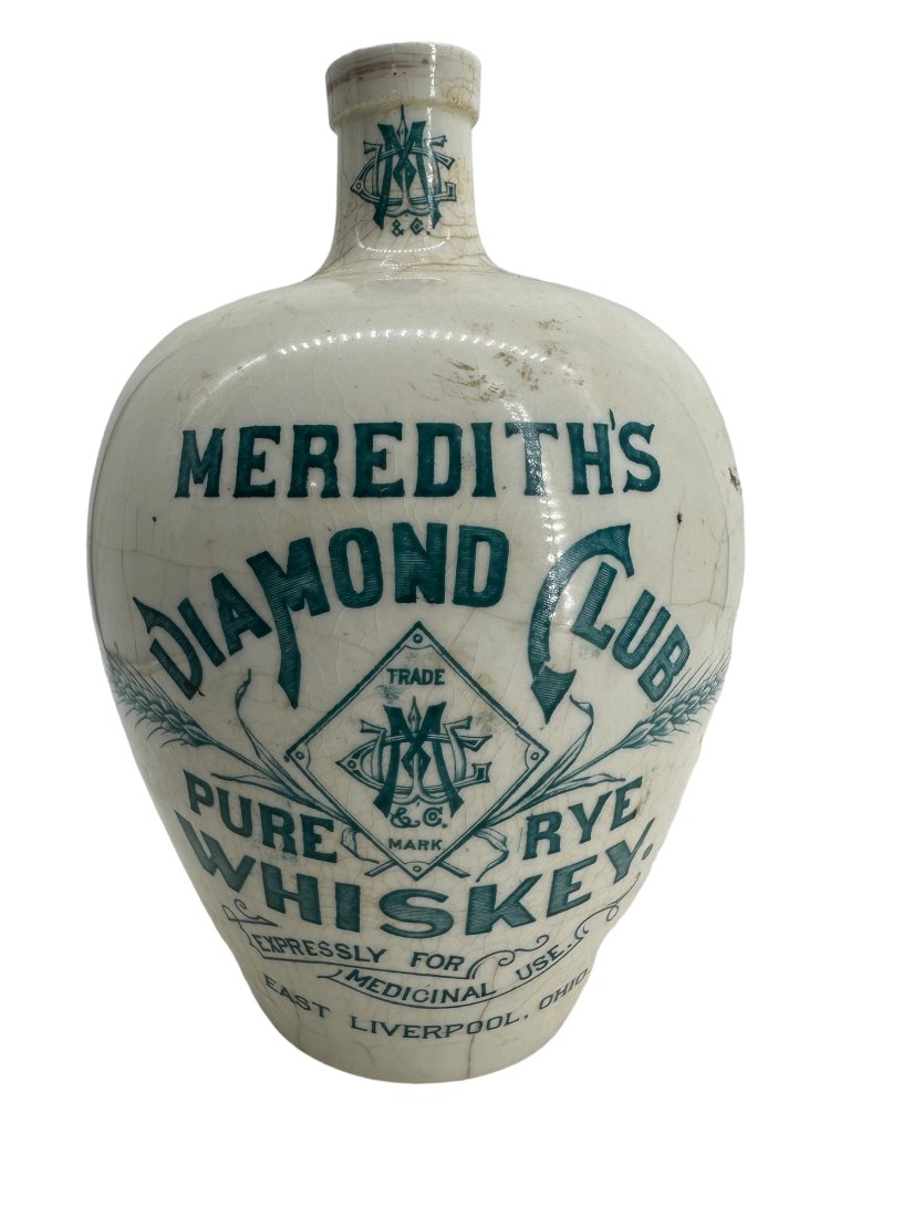 Meredith's Diamond Club Pure Rye Whiskey Jug (1 of 5)