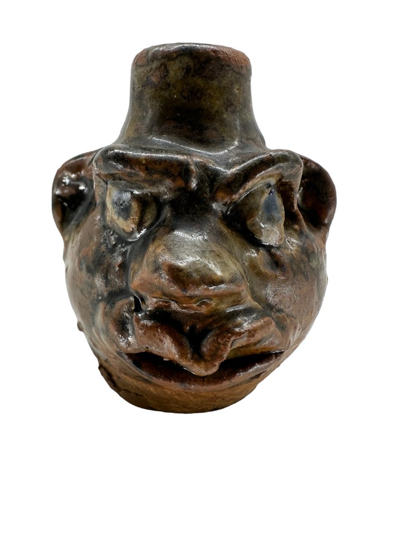 Marie Rogers Mini Face Jug Signed (1 of 5)