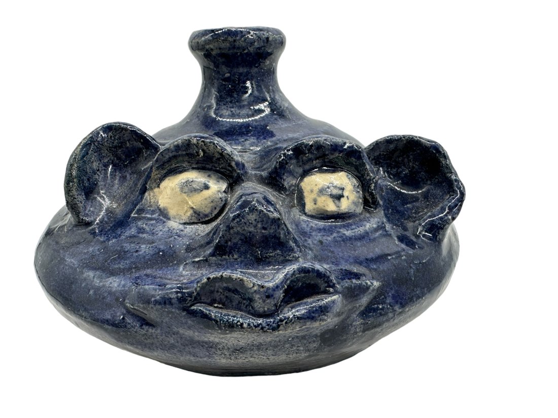 Marie Rogers Folk Pottery Buggy Jug (1 of 5)