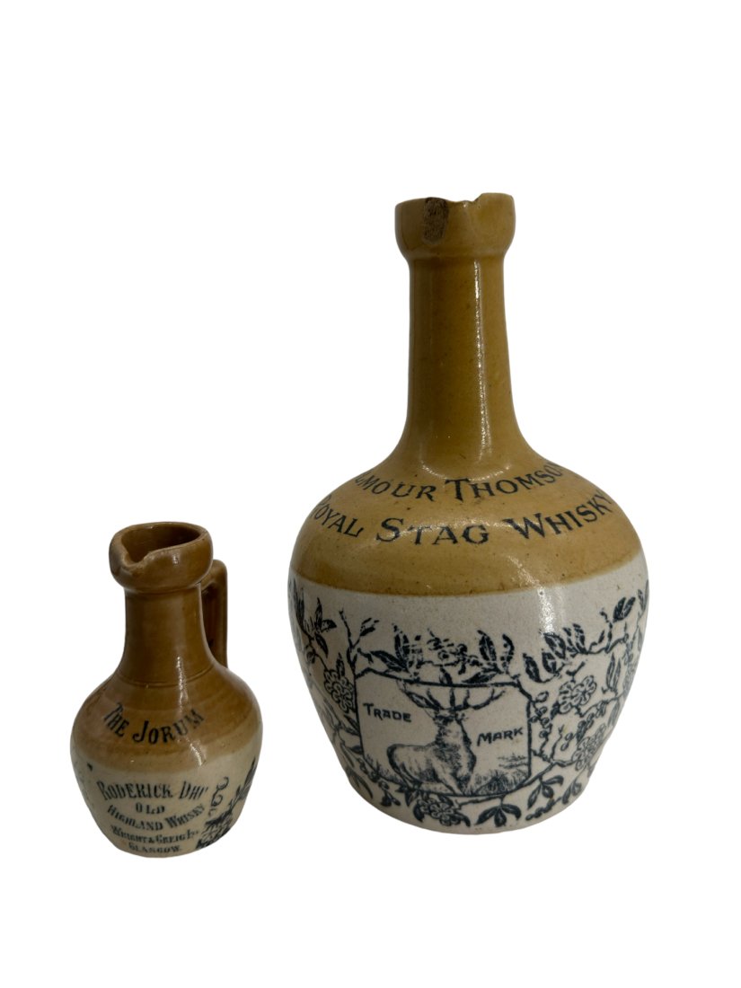 Lot Of 3 McKenna / Bardinet / Hannah & Kogg Whisky Jugs (1 of 4)