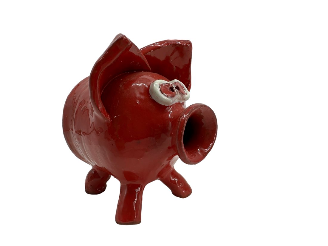 Jamie Ferguson Pottery Pig 2005 (1 of 3)