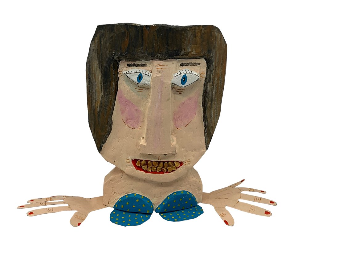 Pat Neely THELMA Folk Art MAGIC OF NAIVE 1992 (1 of 5)