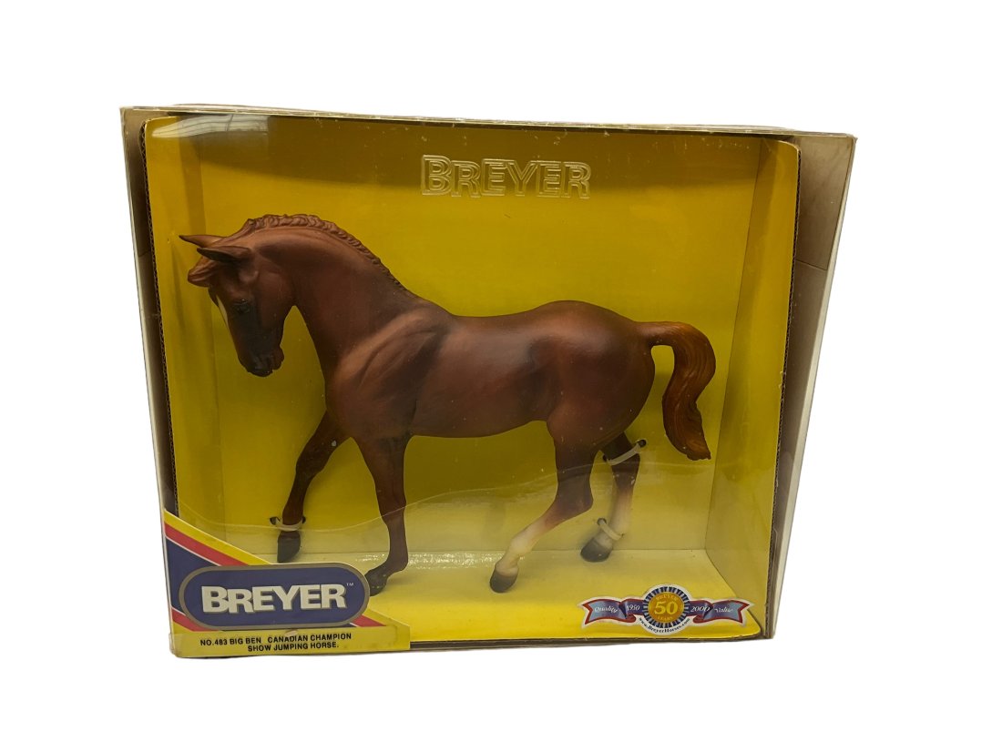 Vintage Breyer Horse #483 Big Ben Canadian Champion Show Jumping Horse (1 of 2)