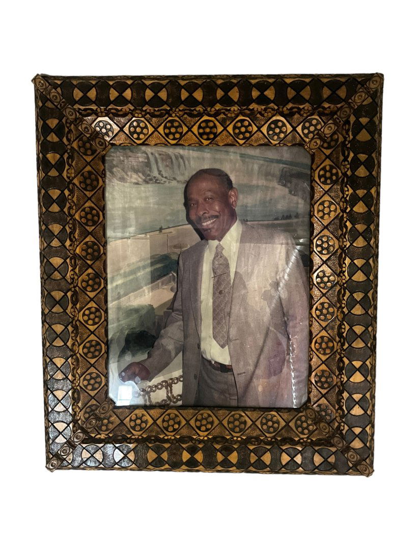 Heavy Duty Wood Carved Frame / Unknown Photo (1 of 3)
