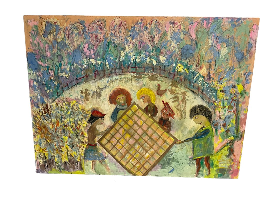 Large Gerd Lony Oil On Panel Double Dated & Signed 97 / 98 (1 of 4)