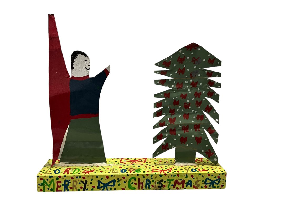 R.A. Miller Lord Love You Merry Christmas Tree & Angel (1 of 2)