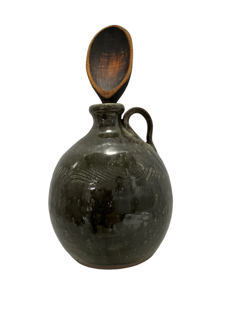 Michael Crocker Vase + Old Wooden Spoon (1 of 4)