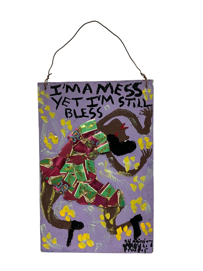 Missionary Mary Proctor - I’M A MESS YET I’M STILL BLESS Painting (1 of 3)