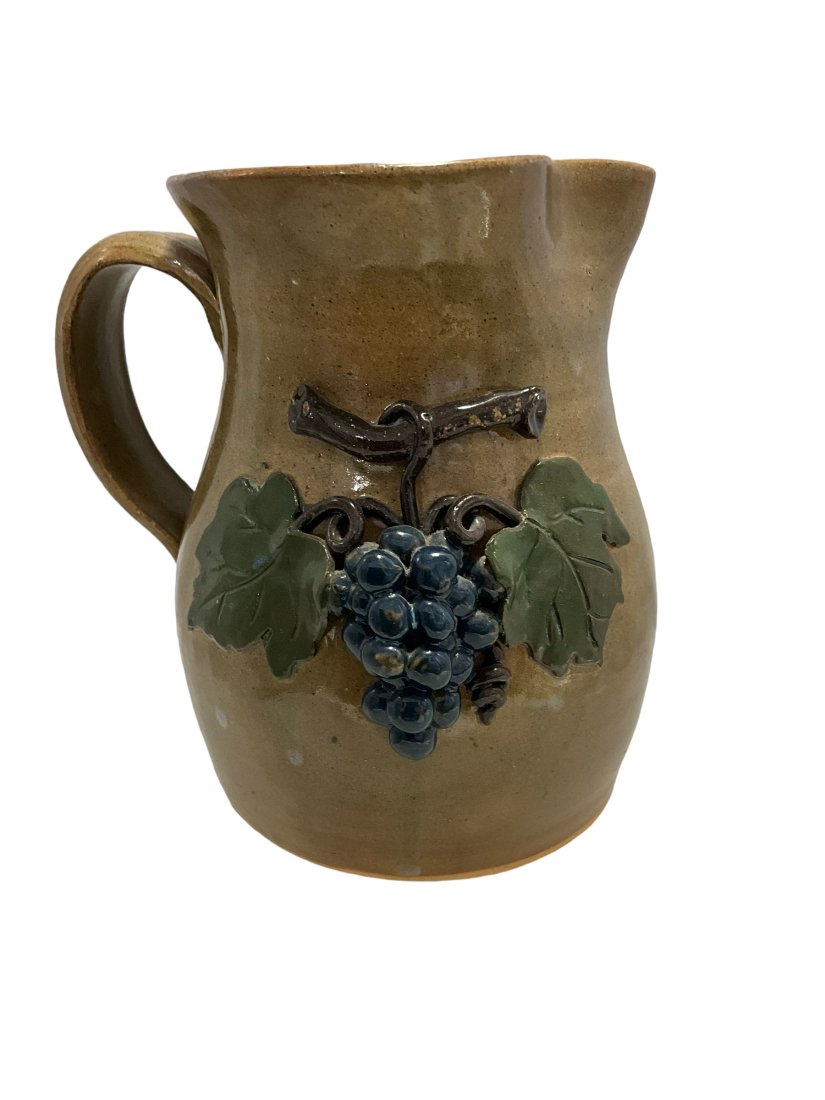 Wilfred Dean Pottery Pitcher: Mint condition. 7.25 inches tall.