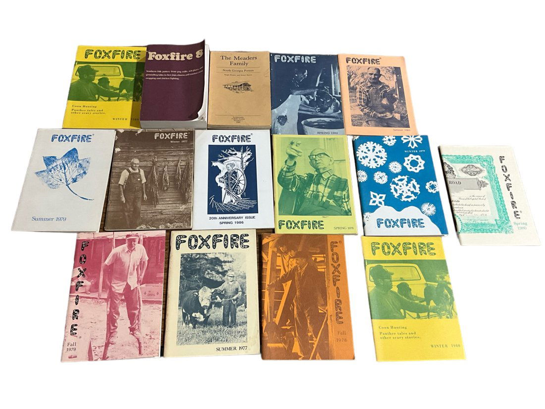 Lot Of 15 Foxfire Books 70’s 80’s Catalogs + The Meaders Family Book (1 of 1)