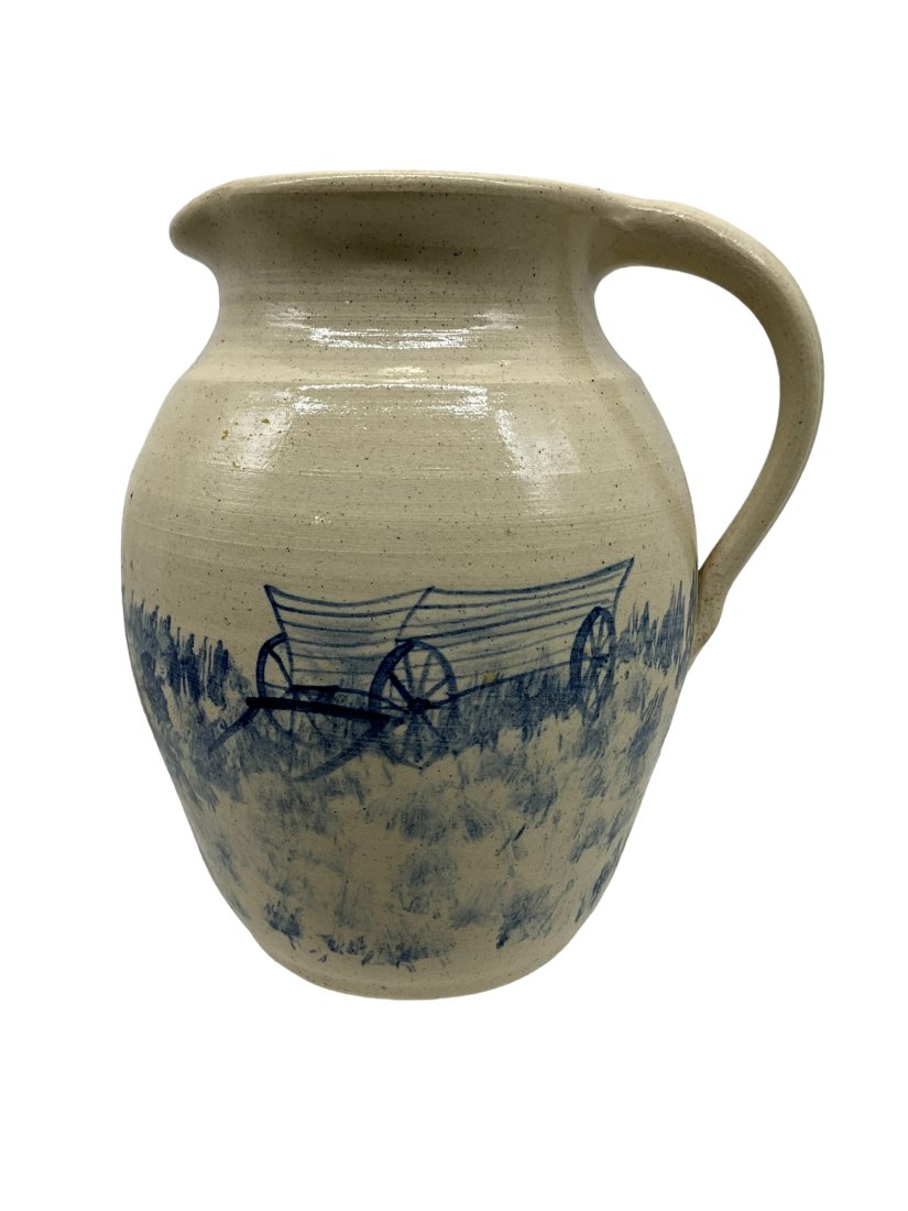 Michael & Melvin Crocker Pottery Vase (1 of 3)