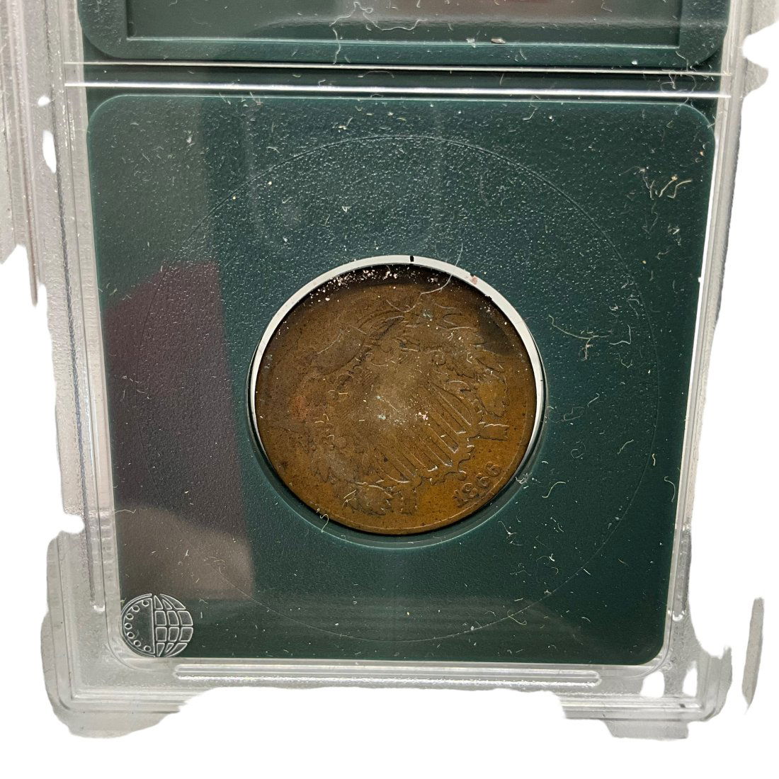 1866 Two Cent Piece (1 of 2)