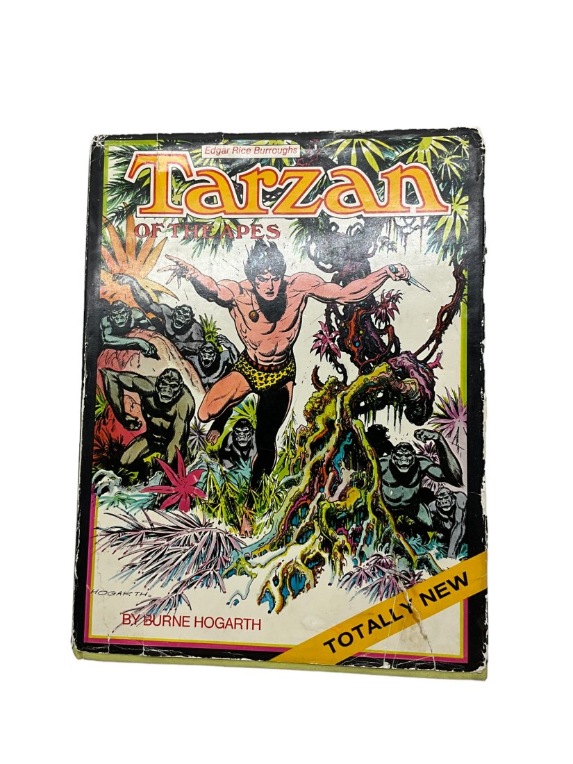 Tarzan of the Apes Hogarth 1st Ed + Johnny Weissmuller Autograph (1 of 4)