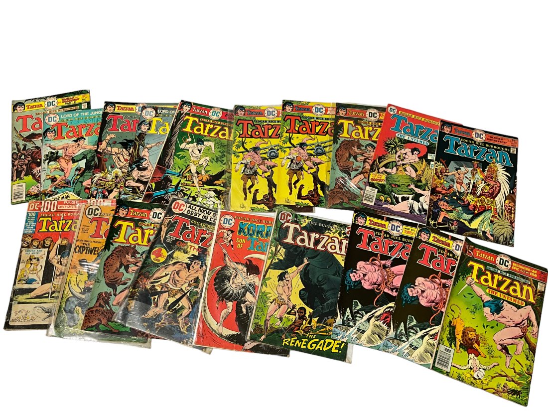 19 Vintage Tarzan DC Comic Books (1 of 5)