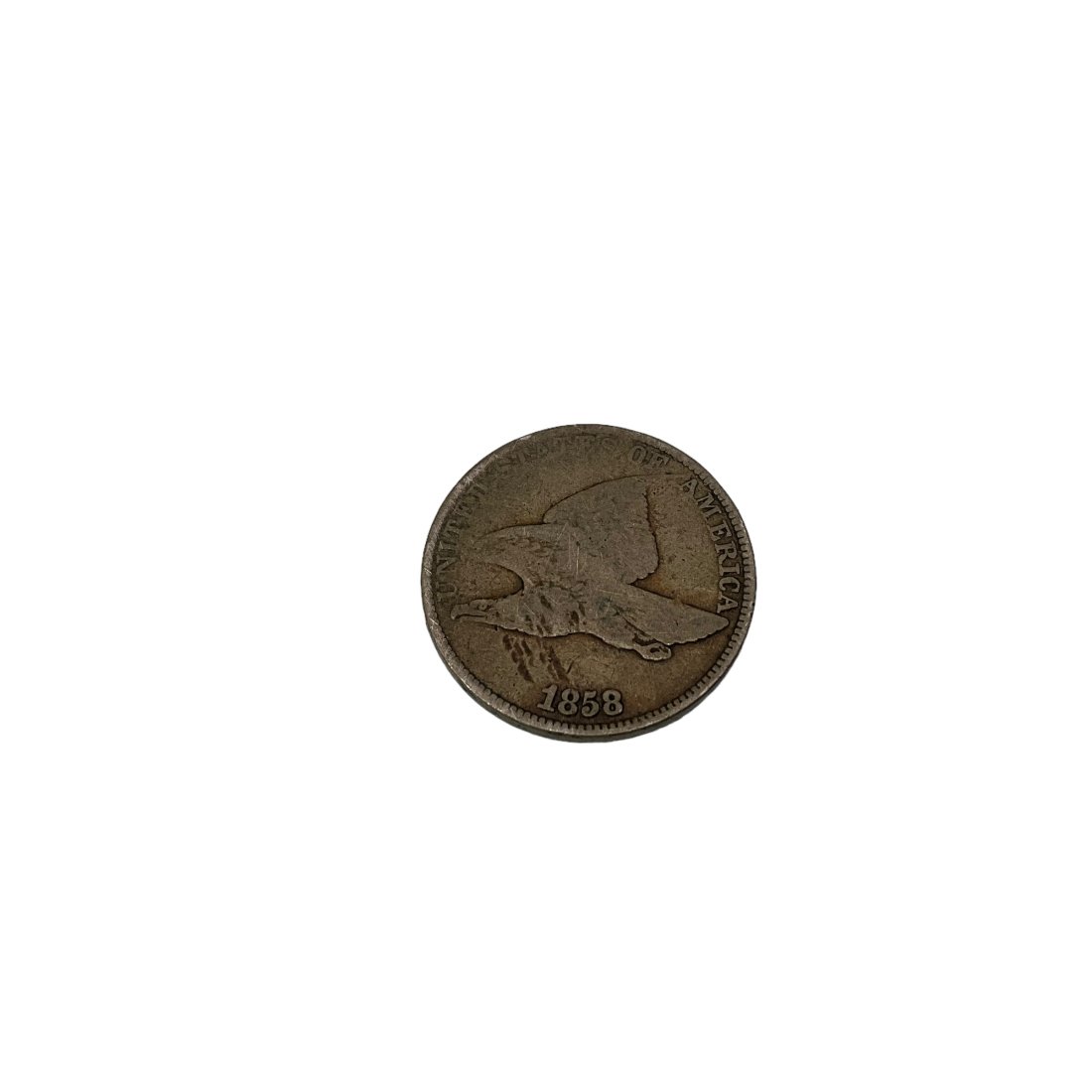 1858 USA Flying Eagle Cent (1 of 2)